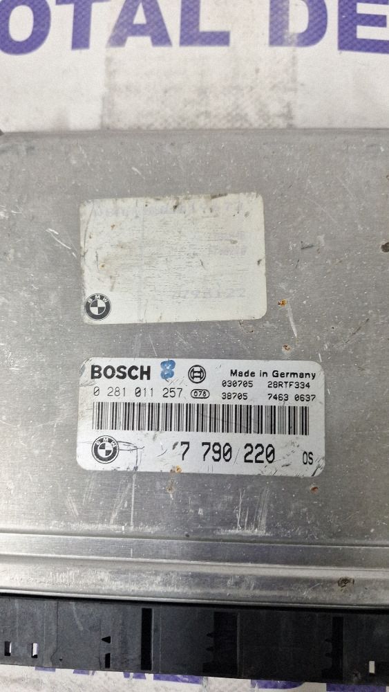 Calculator motor (ECU) BMW Seria 5 E39 2003 - 7790220 0281011257 28RTF334