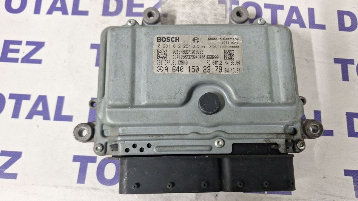 Calculator motor (ECU) Mercedes A-class W169 2004 - A6401502379 0281012254