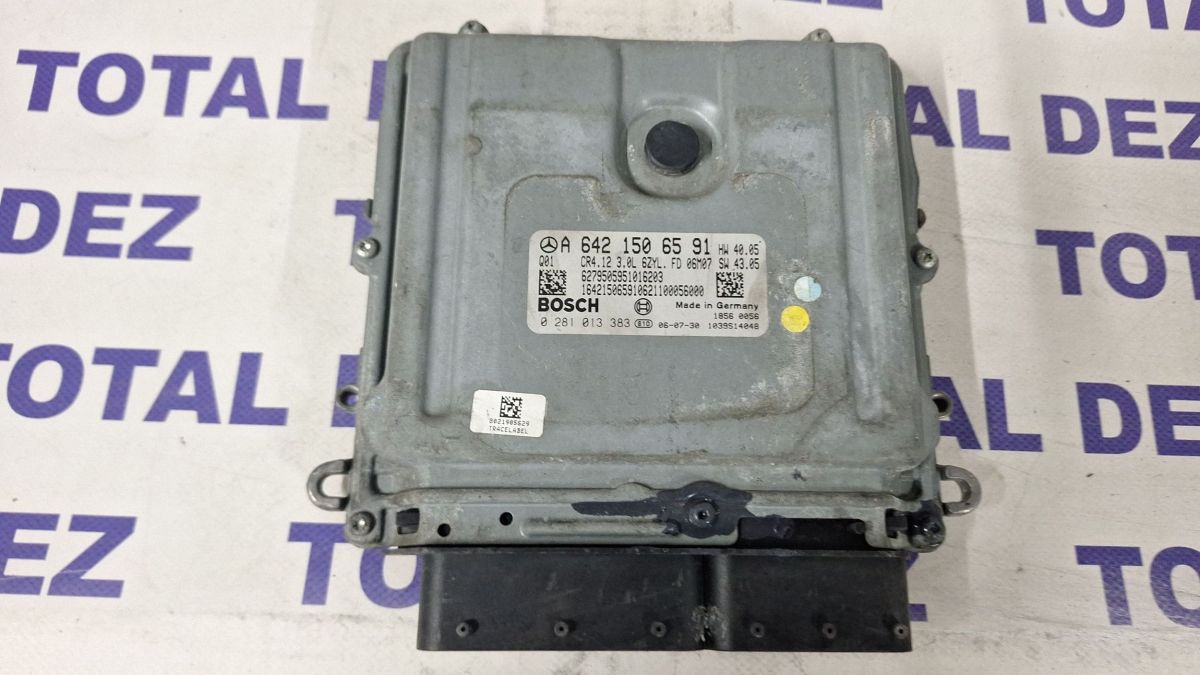 Calculator motor (ECU) Mercedes ML-class 2007 - A6421506591 0281013383