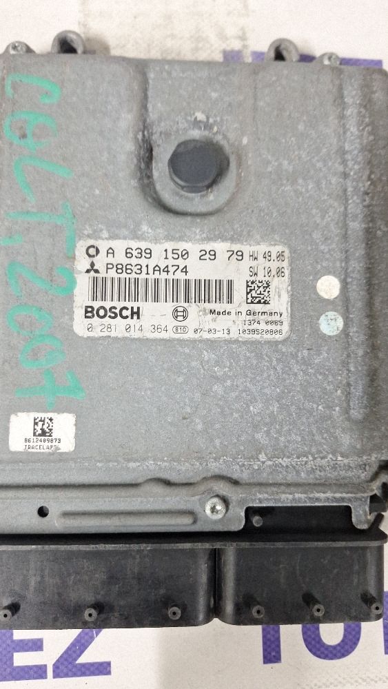 Calculator motor (ECU) Mitsubishi Colt 2005 - P8631A474 0281014364 A6391502979