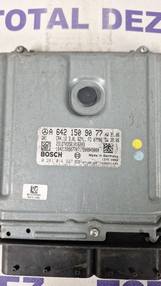 Calculator motor (ECU) Mercedes E-class 2004 - A6421509077 0281014327