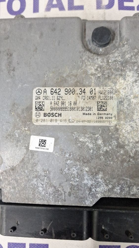 Calculator motor (ECU) Mercedes E-class 2014 - A6429003401 0281019416 A6429011600