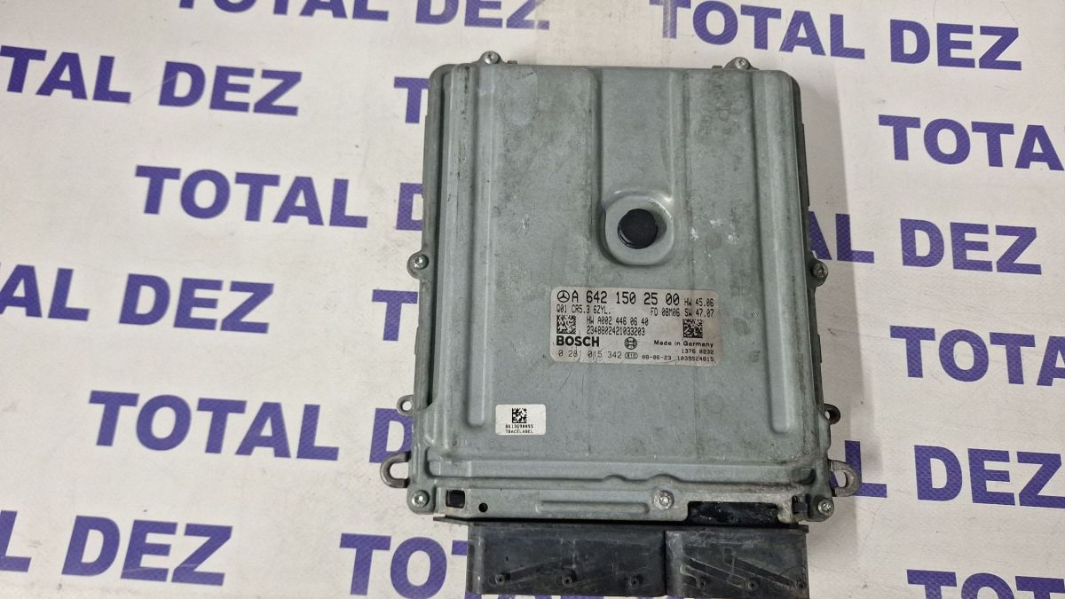 Calculator motor (ECU) Mercedes S-class 2009 - A6421502500 0281015342 A9024460640
