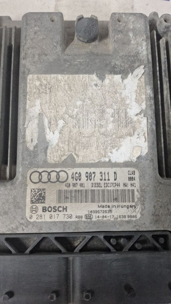 Calculator ECU Audi A6 S6 C7 4G 2013 - 4G0907311D 0281017730 4G8907401