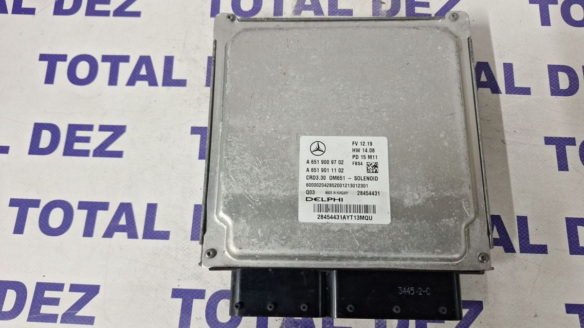 Calculator motor (ECU) Mercedes A-class W176 2015 - A6519009702 A6519011102