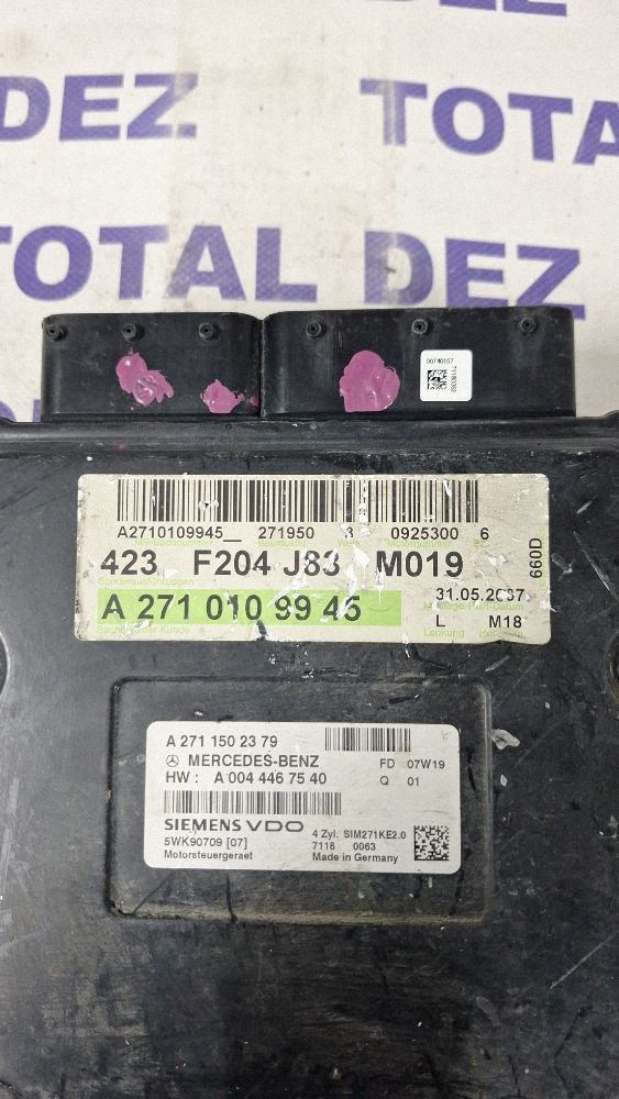 Calculator motor (ECU) Mercedes C-class 2008 - A0044467540 A2711502379 A2710109946