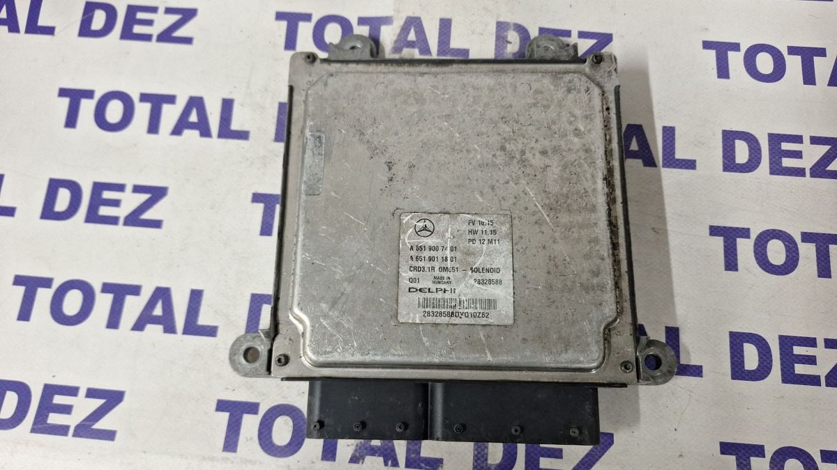 Calculator motor (ECU) Mercedes C-class 2009 - A6519007401 A6519011801 28328588