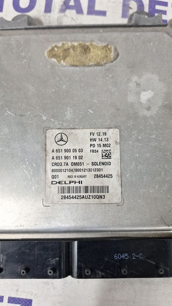 Calculator motor (ECU) Mercedes E-class 2012 - A6519011902