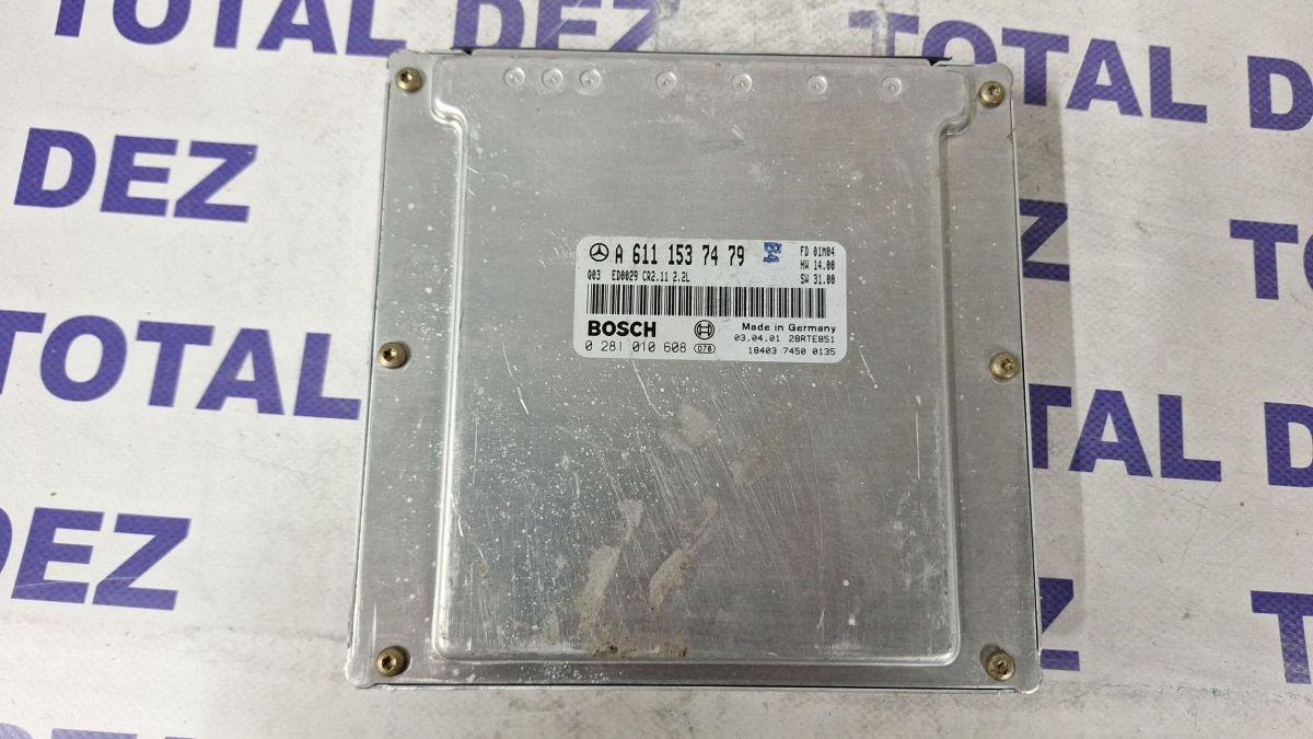Calculator motor (ECU) Mercedes C-class 2001 - A6111537479 0281010608