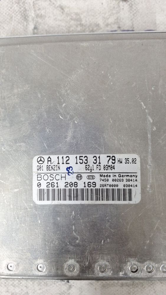 Calculator motor (ECU) Mercedes E-class 2002 - A1121533179 0261208169