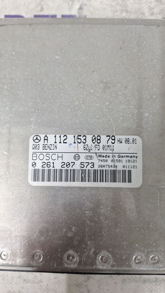 Calculator motor (ECU) Mercedes C-class 2004 - A1121530879 0261207573