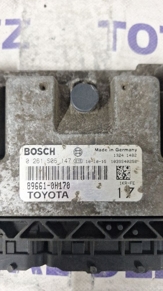 Calculator motor (ECU) Toyota Aygo AB10 2011 - 896610H170 0261S06147 1039S40258