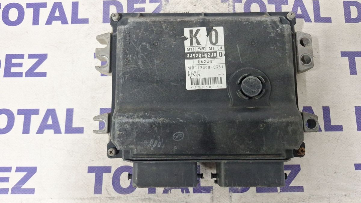 Calculator motor (ECU) Suzuki Swift II 2008 - 3392062J0 MB1123000381