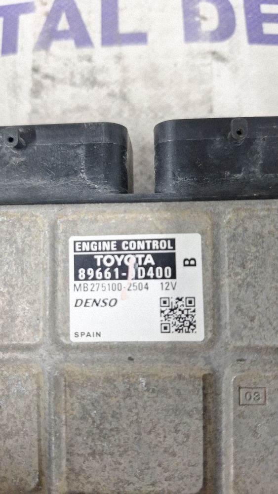 Calculator motor (ECU) Toyota Yaris 2007 - MB2751002504 896617D400
