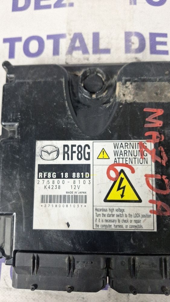 Calculator motor (ECU) Mazda 6 2008 - 2758008103