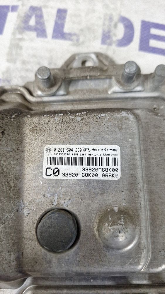 Calculator motor (ECU) Suzuki Alto 2010 - 0261S04260 3392068K00