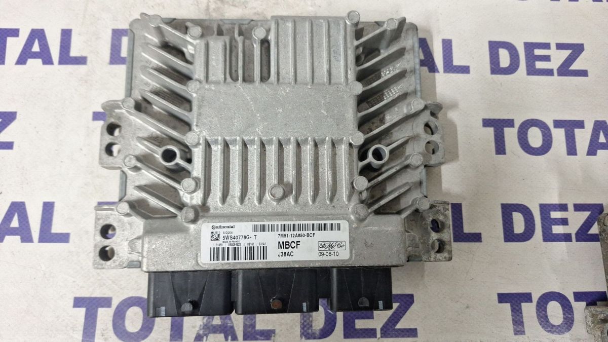 Calculator motor (ECU) Ford Focus 2009 - 7M5112A650BCF 5WS40778GT 5WS40778G