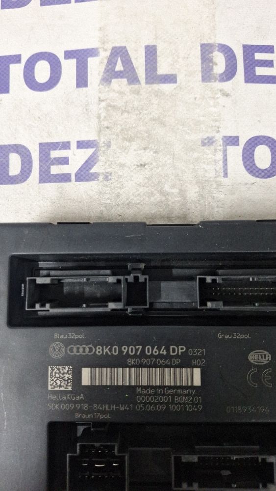 Calculator confort Audi A4 S4 B8 8K 2008 - 8K0907064DP 5DK00991884