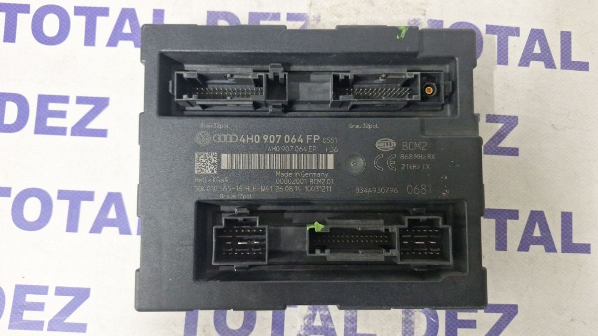 Calculator confort Audi A8 S8 D4 4H 2010 - 4H0907064FP 4H0907064EP 5DK01056516