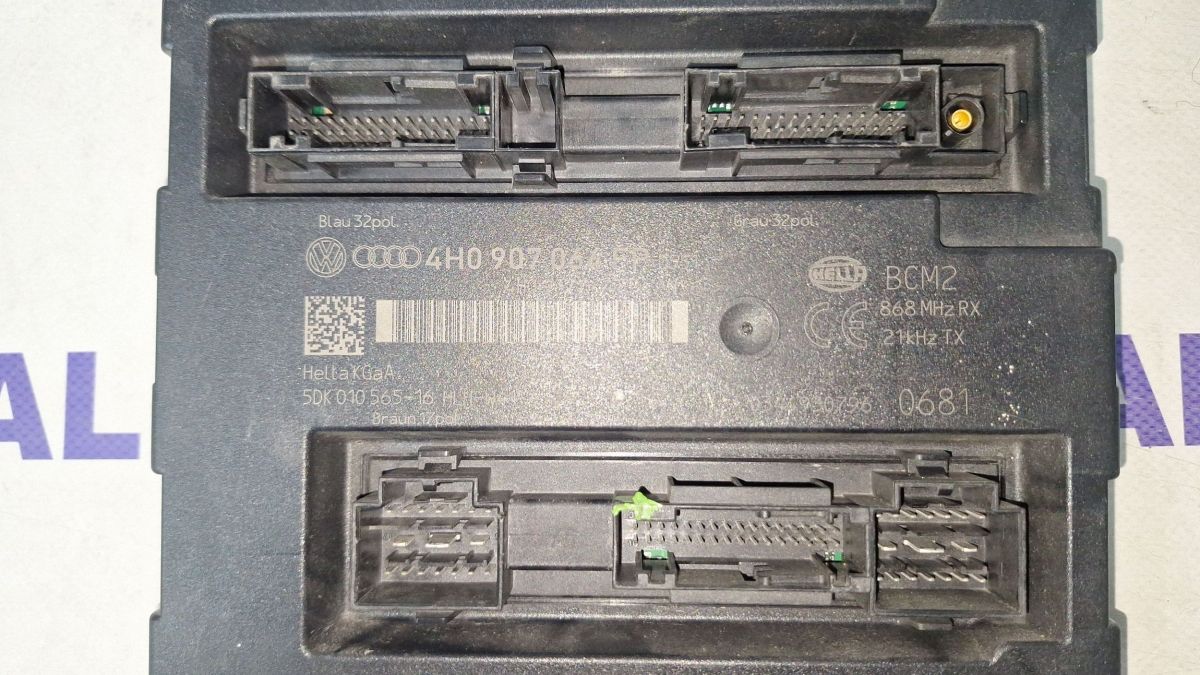 Calculator confort Audi A8 S8 D4 4H 2010 - 4H0907064FP 4H0907064EP 5DK01056516