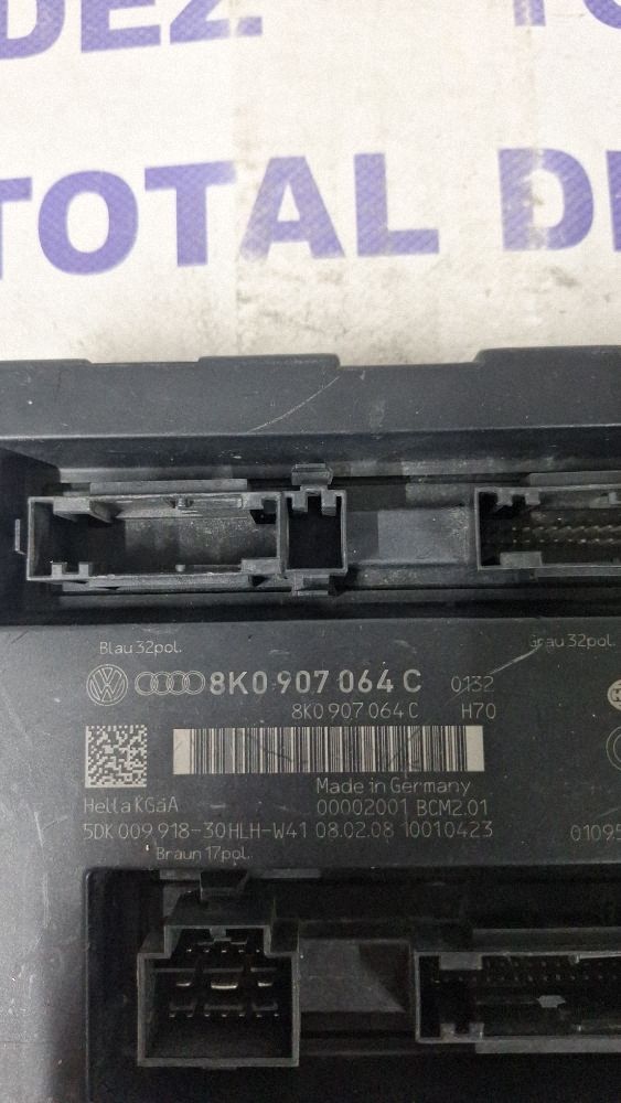 Calculator confort Audi A4 S4 B8 8K 2008 - 8K0907064C 5DK009918