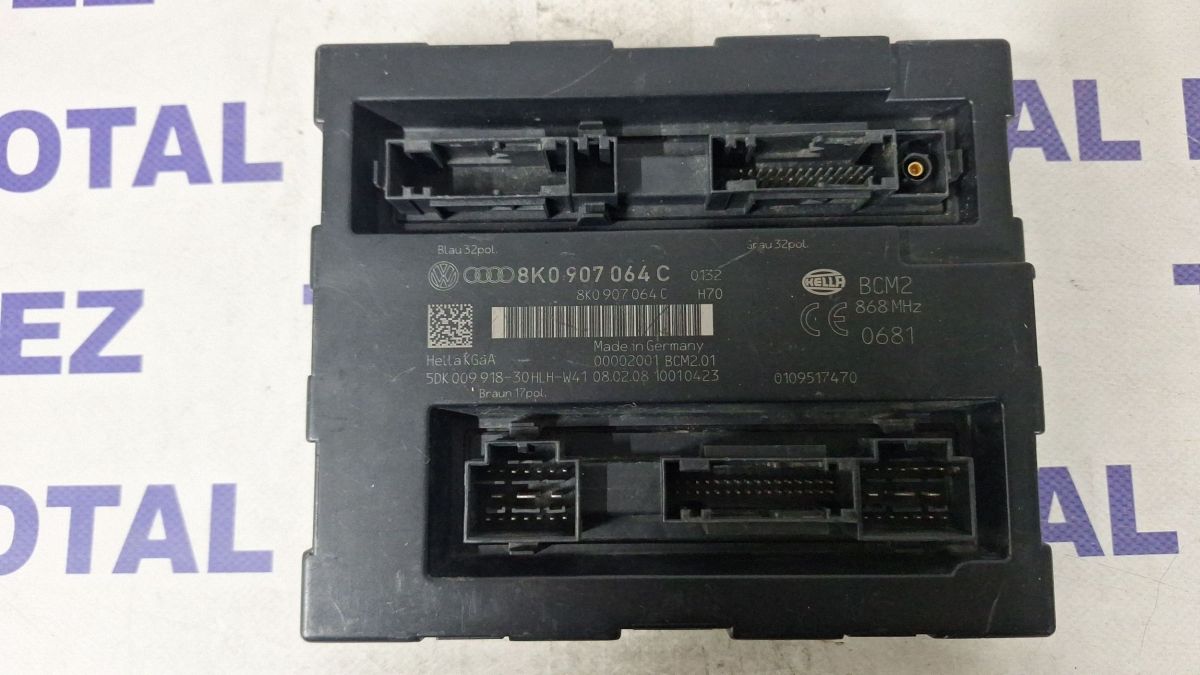 Calculator confort Audi A4 S4 B8 8K 2008 - 8K0907064C 5DK009918