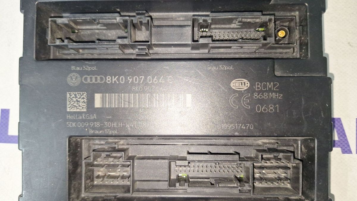 Calculator confort Audi A4 S4 B8 8K 2008 - 8K0907064C 5DK009918