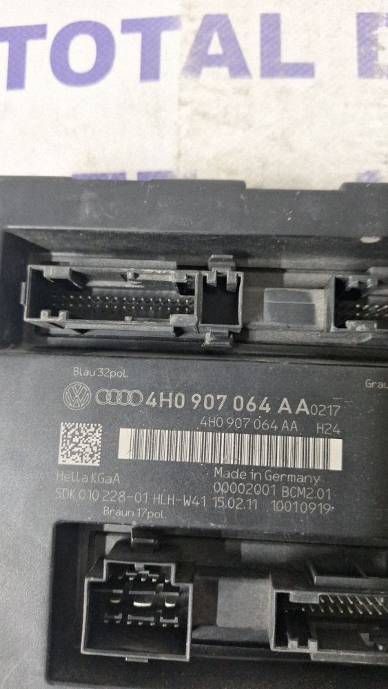Calculator confort Audi A8 S8 D4 4H 2010 - 4H0907064AA 5DK01022801