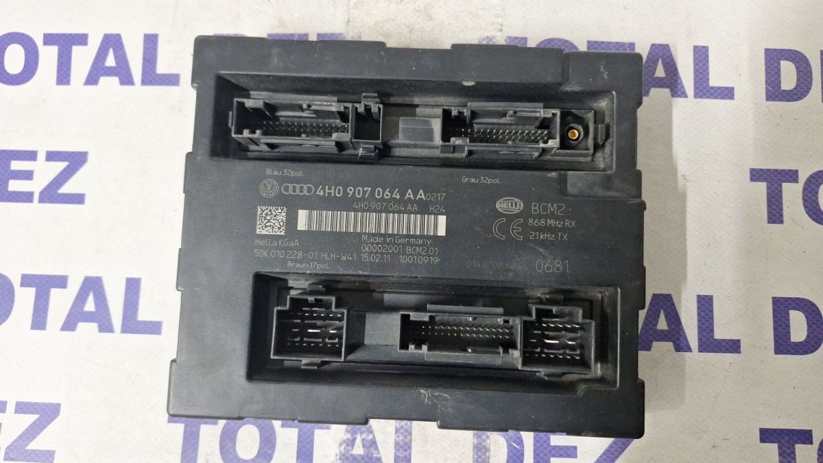 Calculator confort Audi A8 S8 D4 4H 2010 - 4H0907064AA 5DK01022801