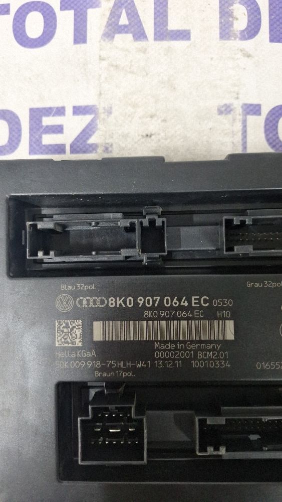 Calculator confort Audi A4 S4 B8 8K 2013 - 8K0907064EC 5DK0099185