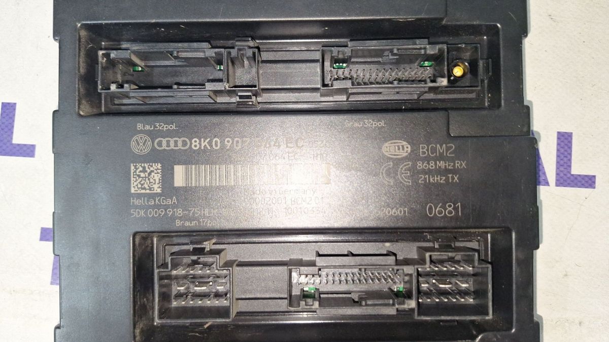 Calculator confort Audi A4 S4 B8 8K 2013 - 8K0907064EC 5DK0099185
