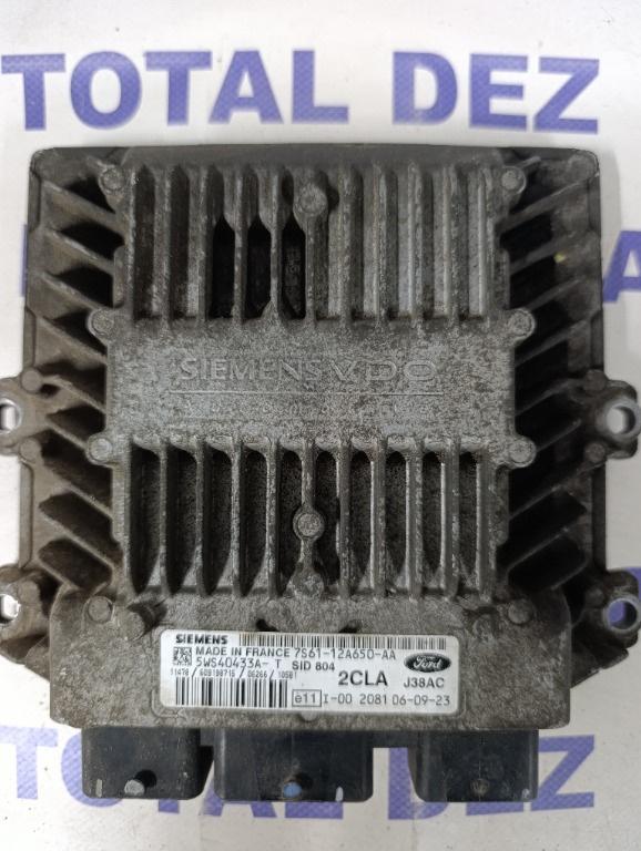 Calculator Motor (ECU) Ford Fiesta MK6 (JH/JD) 1.4 TDCI (68CP) - 7S61-12A650-AA