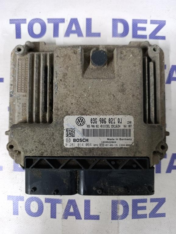 Calculator Motor (ECU) Volkswagen Golf 5 (1K) 1.9 TDI 105CP (BLS) - 0281014064 / 03G906021QJ