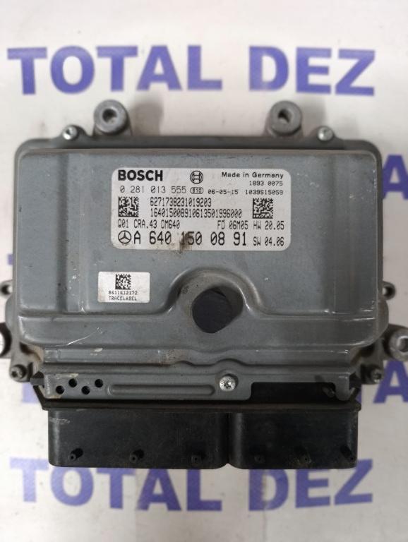 Calculator Motor (ECU) Mercedes-Benz A-Class (W169) A 180 CDI / A 200 CDI (OM640) - 0281013555 / A6401500891