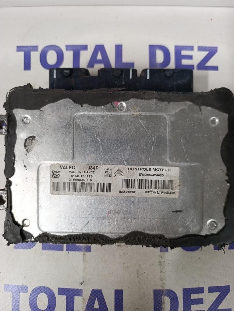 Calculator Motor (ECU) Citroen C3 I / II 1.4i (KFV) - 9665424480 / 21586539-8A