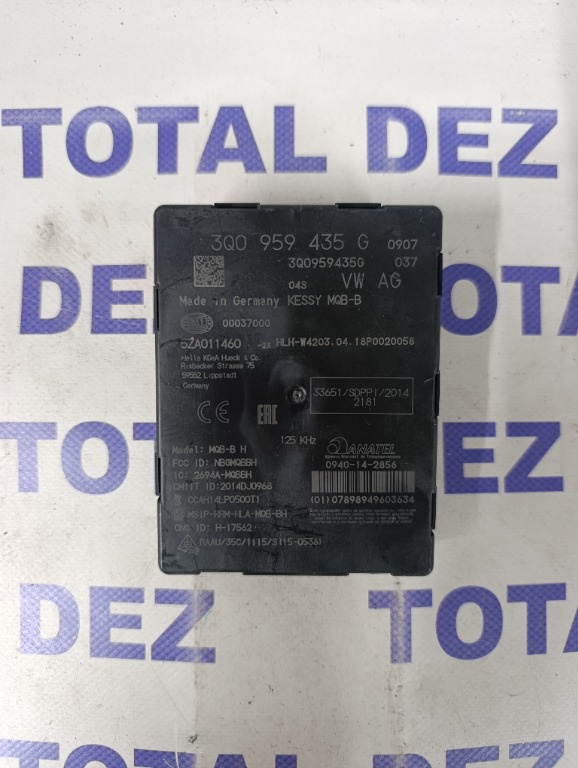 Modul Confort Kessy (Keyless) Skoda Karoq (NU7) Toate motorizările (Keyless) - 3Q0959435G / 3Q0959435